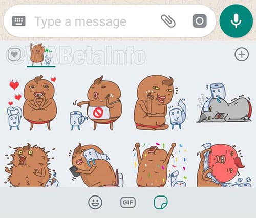 Whatsapp prueba reacciones por medio de Stickers en Android