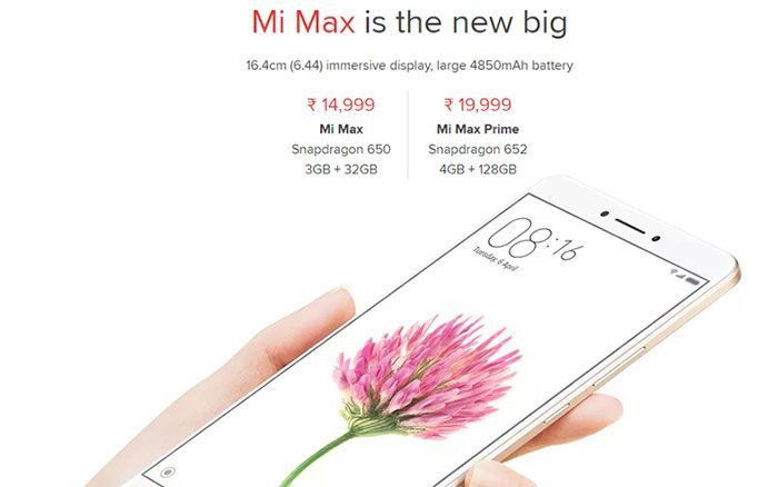  Xiaomi Mi Max Prime