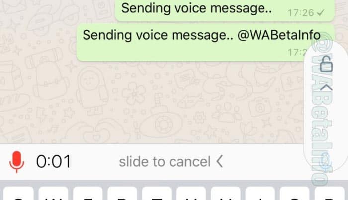 imagen Grabar mensajes de voz en WhatsApp 