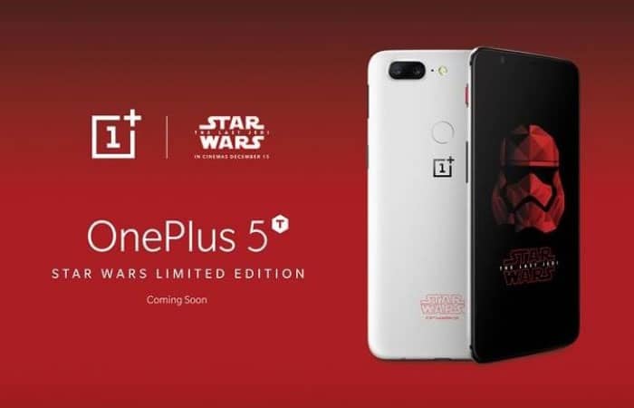 imagen OnePlus 5T Star Wars Edition Limited