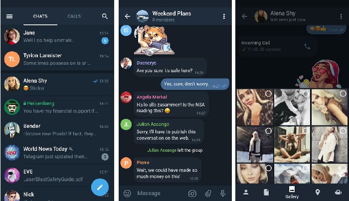 imagen Telegram X para Android