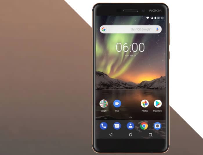 imagen Nokia 6 2018