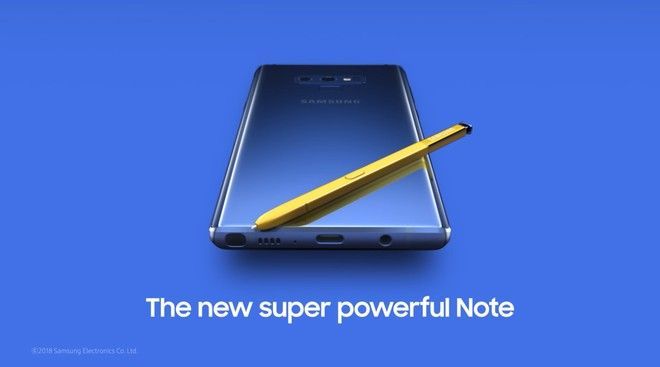 imagen Samsung Galaxy Note 9