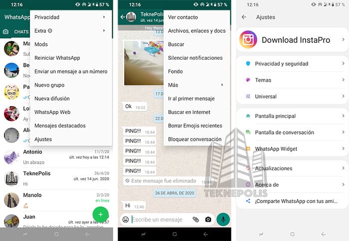 Gbwhatsapp 1630 Apk Descargar última Versión 2024 9196